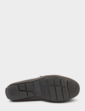 Pegasus Wide Fit Leather Driving Shoe - Brown