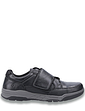 Hush Puppies Fabian Wide Fit Leather Shoe Black