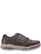 Hush Puppies Fabian Wide Fit Leather Shoe Coffee