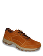 Mens Catesby Leather Walking Shoe With Contrast Trim - Brown
