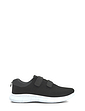 Pegasus Wide Fit Touch Fasten Fly Knit Trainer - Black