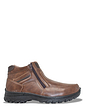 Pegasus Wide Fit Twin Zip Thermal Lined Boots - Brown