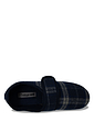 Cushion Walk Wide Fit Touch Fasten Slippers - Navy
