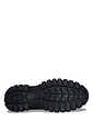 Pegasus Leather Waterproof Wide Fit Hiker Shoes Black