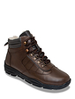 Pegasus Waterproof Leather Sherpa Lined Boots With Side Zip - Brown