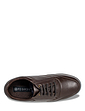 Pegasus Wide Fit Leather Lace Comfort Shoes Brown