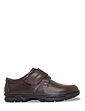 Dr Keller Wide Fit Touch Fasten Shoes Brown