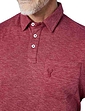 Pegasus Tailored Collar Marl Polo With Chest Pocket And Embroidery