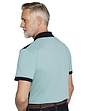 Pegasus Stretch Polo With Zip Neck - Blue