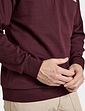 Pegasus Polo Sweatshirt With Chest Pocket - Burgundy