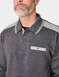 Pegasus Polo Sweatshirt With Chest Pocket - Charcoal