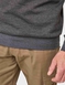 Pegasus Polo Sweatshirt With Chest Pocket - Charcoal
