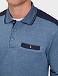 Pegasus Polo Sweatshirt With Chest Pocket - Denim