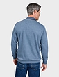 Pegasus Polo Sweatshirt With Chest Pocket - Denim