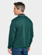 Pegasus Polo Sweatshirt With Chest Pocket - Forest Green