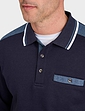 Pegasus Polo Sweatshirt With Chest Pocket - Navy