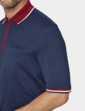 Pegasus 2 Pack Cotton Zip Neck Pique Polo - Red/Navy