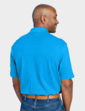 Pegasus 2 Pack Cotton Plain Pique Polo - Royal Blue