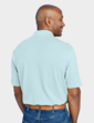 Pegasus 2 Pack Cotton Plain Pique Polo - Sky Blue