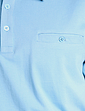 Pegasus Cut and Sew Polo with Tailored Collar - Sky