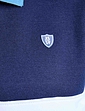 Pegasus Cut and Sew Sweatshirt - Navy