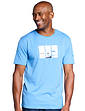 Regatta Printed Crew Neck T Shirt - Blue