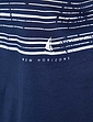 Regatta Printed Crew Neck T Shirt - Navy