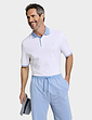 Pegasus 2 Pack Cotton Knitted Pique Polo with Tipping - Sky