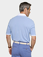 Pegasus 2 Pack Cotton Knitted Pique Polo with Tipping - Sky