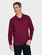 Pegasus 2 Pack Long Sleeve Polo Shirt - Burgundy