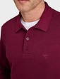 Pegasus 2 Pack Long Sleeve Polo Shirt - Burgundy