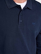 Pegasus 2 Pack Long Sleeve Polo Shirt - Navy