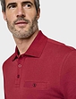 Pegasus 2 Pack Stripe and Plain Pique Polo - Red