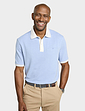 Pegasus Textured Polo - Sky Blue