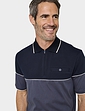 Pegasus Zip Neck Polo - Navy