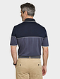 Pegasus Zip Neck Polo - Navy