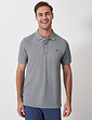 Crew Clothing Classic Pique Polo - Grey