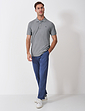 Crew Clothing Classic Pique Polo - Grey