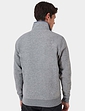 Crew Clothing Zip Sweatshirt - Grey Marl