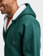 Pegasus Sherpa Lined Hoodie - Forest Green