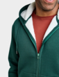 Pegasus Sherpa Lined Hoodie - Forest Green
