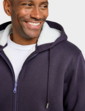 Pegasus Sherpa Lined Hoodie - Navy