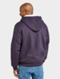 Pegasus Sherpa Lined Hoodie - Navy