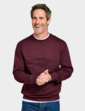 Pegasus 2 Pack Crew Neck Sweatshirt - Burgundy