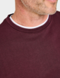 Pegasus 2 Pack Crew Neck Sweatshirt - Burgundy