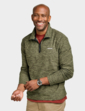 Regatta Thompson Marl Quarter Zip Fleece - Green