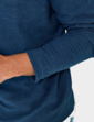 Regatta Thompson Marl Quarter Zip Fleece - Moonlit Denim