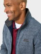 Weird Fish Full Zip Grid Jacket - Green