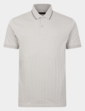 Lizard King Polo Shirt Print Collar - Silver