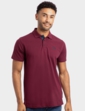 Weird Fish Miles Polo Shirt - Wine